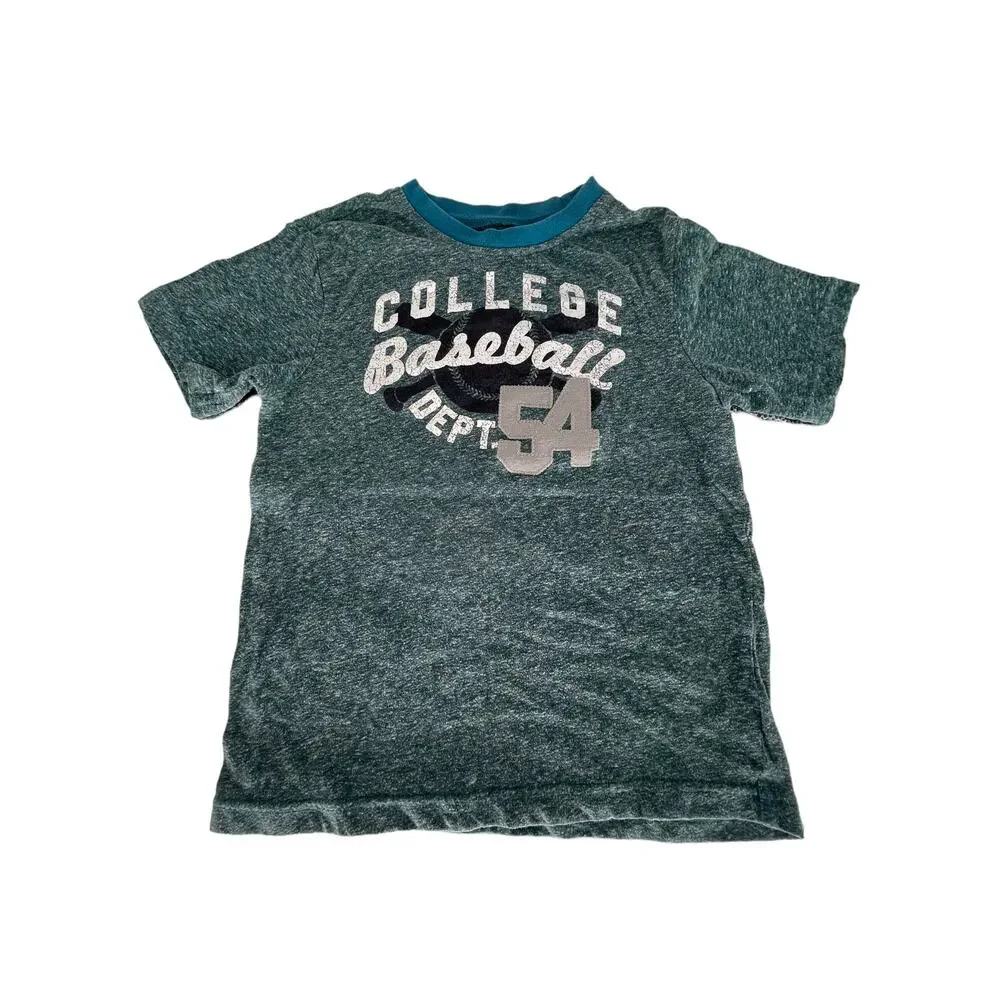 The Children's Place Boys Baseball Short Sleeve T-Shirt Youth Size Small 5/6